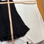Mossimo S Black Tiered Fringe Hem Sundress Boho Summer Beach Festival Whimsygoth Photo 7