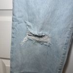 Levi's Ribcage Straight Ankle Jeans Light Wash Ojai Up Size 27 x27 Distressed Photo 2