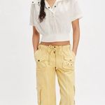 Free People We The Free Out And About Top in Optic White Size Medium NWT Photo 0