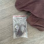 Abercrombie & Fitch  Shimmer One-Shoulder Ruffle Bralette Swim Top -‎ Size L NWOT Photo 5