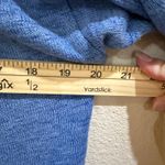 Soft Surroundings Blue Pullover Top Long Sleeve Zipper Front Women's Photo 4