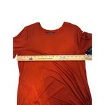 NWT Liverpool Terracotta Long Sleeve Side Slit Top Size L Orange Size L Photo 3