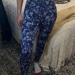 Ivivva NWOT Lululemon align butter soft navy purple printed high rise leggings Photo 7