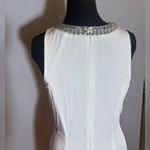 Mac Duggal IEENA for  Embellished Neck white Trumpet Gown size 4 Photo 7