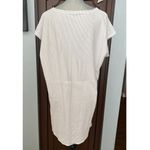 Eileen Fisher organic cotton striped bateau neck tunic dress Photo 4