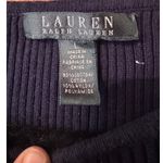 Ralph Lauren Lauren Striped Knit Top with Gold Button Detail - Nautical Chic Photo 6