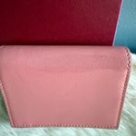 Salvatore Ferragamo  Gancini Light Pink Calfskin Leather Wallet Photo 5
