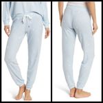 P.J. Salvage 💕💕 Star Print Jogger Pants Cozy Chic Pajama Pants Powder Blue XL NWT Photo 1