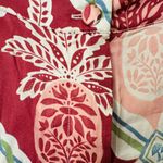 Farm Rio NWT  Pineapple Satin Wide-Leg Pants, Size M Photo 7