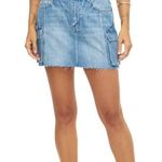 Pistola Light awash Cargo Mini Jean Skirt 26 Photo 0