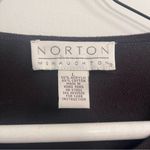 Norton Mcnaughton L Black and Cream striped Cardigan Shirt Set Photo 2