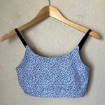 Allfenix Light Blue Printed Sports Bra Photo 0