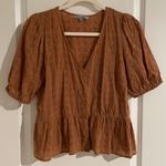 Bohme Rust Peplum Top Photo 0