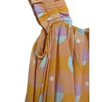 CROSBY by Mollie Burch  Otto Dress African Sunset $242 Orange Polka Dot Sherbet Photo 6