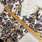 fanco women's vneck floral long sleeve tie front Crop top size small bell Sleeve Photo 6