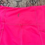 Zyia  Active Hot Pink Zipper Pocket Light n Tight Hi-Rise Crop 17" NWT Size 4 Photo 12
