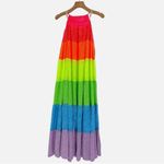 PITUSA POPSICLE COTTON MIX HALTER DRESS Photo 2