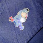 Disney Vintage Eeyore Button Up Shirt Long Sleeve Blue Women’s Extra Large Photo 1