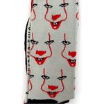 It Pennywise the Clown Crew Socks Mens Womens Horror Movie Halloween Fun Gift Tan Photo 3