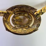 Givenchy  Vintage G Logo Gold Tone Snake Chain‎ Choker Necklace 13” Photo 4