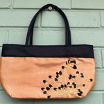 Max Grey mini bag with embroidery design on the front Gold Photo 2