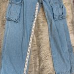 Madewell Low-Slung Straight Cargo Jeans in Coleman Wash Size 25 Photo 7