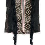 BYRON LARS Beauty Mark Finge Pencil Shirt Black Cream Red 0 Photo 2