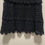 Harold's Charcoal Crochet Skirt Black Size M Photo 2