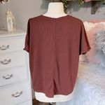 Mod Ref  Comfy Oversized Waffle Shirt Photo 5