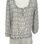 Preswick & Moore  Blue 3/4 sleeve top Large Photo 0