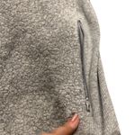 Lululemon Women’s 6 Stand Out Sherpa 1/2 Zip Fuzzy Pullover Gray Cozy Winter Photo 8