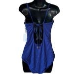 Trina Turk Joplin Jacquard Petal Cutout plunge one piece swimsuit NWT Photo 12