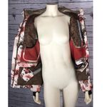 Liquid Boardwear ski jacket in cream & floral with removable hood size XS White Photo 10