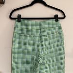 Acegolfs Green Plaid Pull On Elastic Waist Preppy Golf Pants Size Small Photo 3