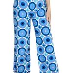 Cambridge Vintage Y2K Dry Goods Co. Blue Floral Evil Eye Cropped Pants Photo 0