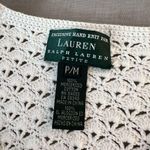 Lauren Ralph Lauren White Exclusive Hand Knit V Photo 6