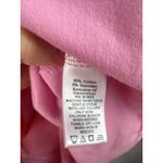 Women's D & Co. XL Bubblegum Pink Long Sleeve Shirt with Lace Detail on Sleeve C Photo 4