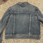 American Eagle  Stretch Cropped Denim Jacket Sz M Photo 5