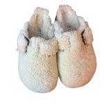 Birkenstock  Teddy Eggshell Boston Big Buckle Flex Platform Slides Photo 4