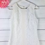 Vince Camuto | White Midi-Dress Lace Sleeveless Photo 1