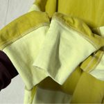 Daily Practice by Anthropologie Boxy Pullover Sweatshirt Longsleeve Chartreuse L Yellow Size L Photo 6