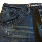 American Eagle Outfitters distressed denim mini skirt 6 Photo 1