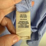 Soft Surroundings Textured Popover Tunic Top Size XL Blue Long Sleeve Viscose Photo 5