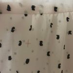 Libby Edelman Light Pink Blouse With Black Detailing Photo 5