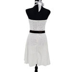 Ruby Rox White Babydoll Halter Dress Bridal Euro Summer Milkmaid Y2K Coastal Cowgirl SZ 7 Photo 2