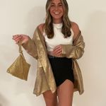 12th Tribe  Gold Blazer Photo 0