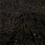 Free People  Black Embellished Beaded Mini Dress NEW Photo 5