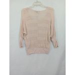 Living Doll  Women‎ Medium Lightweight Knit Sweater Pink Photo 6
