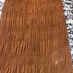 Self Portrait Self-Portrait Shirred Long Sleeve Midi-Dress size 8 Photo 6