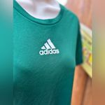 Adidas  Athletic Tee in Green Size Small Petite Photo 6